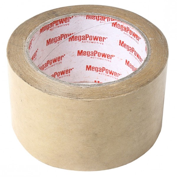 Скотч бумажный  60мм х 25м (бежевый) MEGAPOWER /5/30 KRT-6025