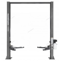 Подъемник двухстоечный 4 т, верхняя синхронизация, H=4 м, 380 В, серый NORDBERG N4120H1-4G_3+2_380