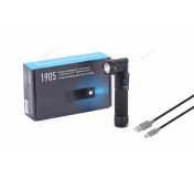 Фонарь светодиодный, компактный с поворотом на 90°, аккумуляторный NORDBERG 1905