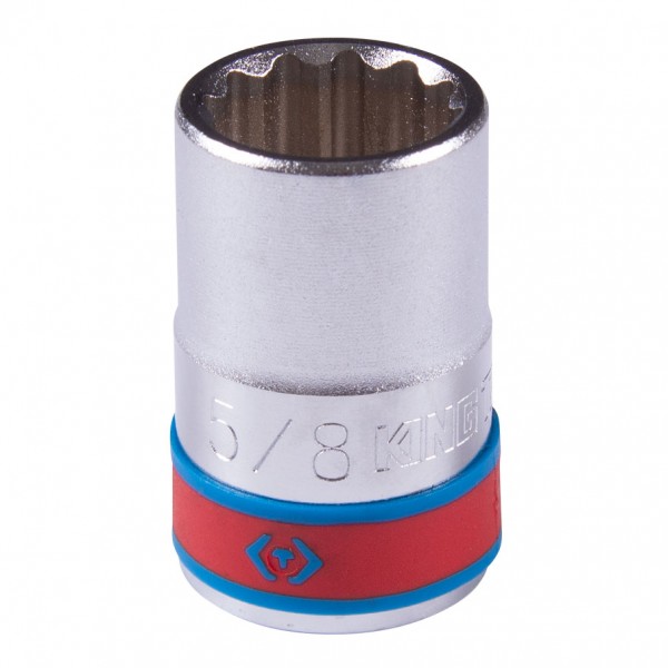 Головка торцевая стандартная двенадцатигранная 1/2, 5/8, дюймовая KING TONY 433020S