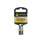Головка торцевая 13мм 3/8" 6-гранная L=30мм (с держателем) ЭВРИКА ER-90908H 1/360