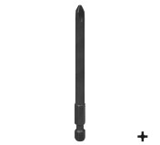 Вставка (бита) торцевая 1/4, Phillips, PH3, 90 мм, для шуруповерта KING TONY 719003P