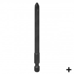 Вставка (бита) торцевая 1/4, Phillips, PH3, 90 мм, для шуруповерта KING TONY 719003P