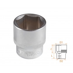 Головка торцевая стандартная шестигранная 1/2, 30 мм AFFIX AF00040030