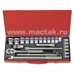 1/2” комплект  торцевых головок 4026MR KINGTONY 4026MR