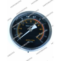 Манометр осевой глицеринонаполненный для пресса N3630, N3630A