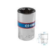 Головка торцевая TORX Plus 1/2, EP24, L = 45 мм KING TONY 433E24M