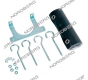 Шторка защитная с монтажным комплектом (2 шт) для подъемника N4122HE-6B (высота 4,5 м) NORDBERG 01-00004506