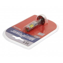Автолампа H1 (P14.5s) 5 SMD MEGA WHITE 6000K блистер 360лм 12V MEGAPOWER /1/10/100