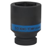 Головка торцевая ударная глубокая шестигранная 1, 50 мм KING TONY 843550M