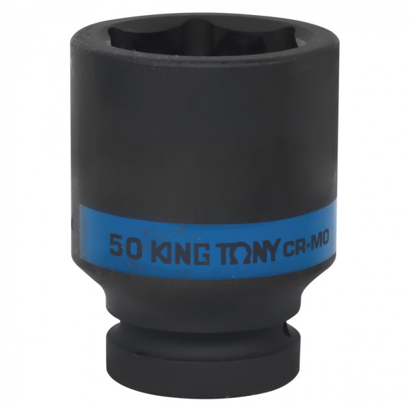 Головка торцевая ударная глубокая шестигранная 1, 50 мм KING TONY 843550M