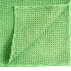 Микрофибра ROSSVIK, 400*400мм, плотность 450г/м2 вафельное полотенце, обработанный край