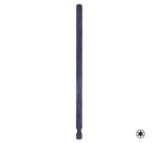 Вставка (бита) торцевая 1/4, Torx, Т40, 150 мм, для шуруповерта KING TONY 711540T