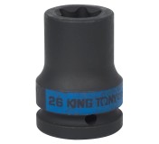 Головка торцевая ударная TORX Е-стандарт 3/4, E26, L = 56 мм KING TONY 657526M