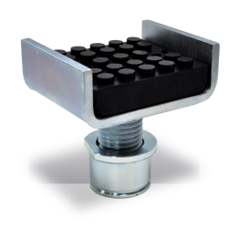 Опора винтовая регулируемая, для рамных автомобилей, посадочный диаметр 50 мм NORDBERG 01-00017743