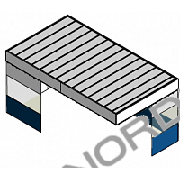 Потолочный пленум с шторками и стенами (кабина) Nordberg PSCC