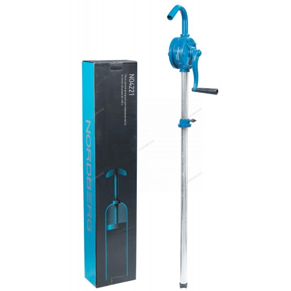 Насос ручной роторный для раздачи масла из бочек об. 60-220 л NORDBERG NO4221