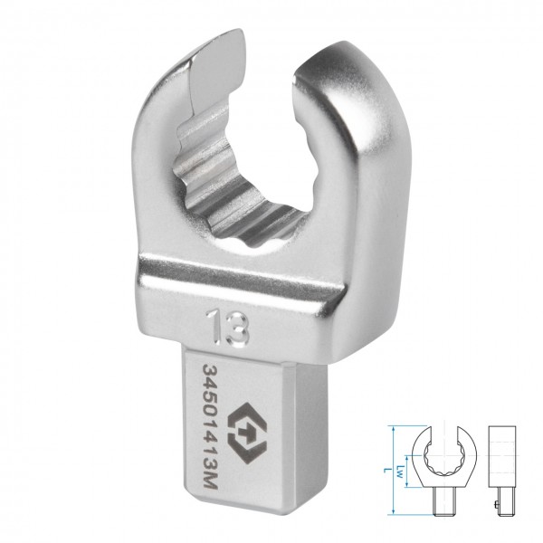 Насадка разрезная серии FIT, 13 мм, 9х12 мм KING TONY 34501413M