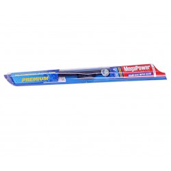 Щетка стеклоочистителя M-76024 "PREMIUM" ALL SEASONS 600мм (24") бескаркасная с универсальным адаптером MEGAPOWER /1/50