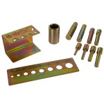 Набор пуансонов для выпрессовки сайлентблоков и подшипников. В комплекте 8 оправок WDK-80008