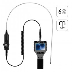 Видеоэндоскоп управляемый, 3.5, 1Мп, 1280x720, 1м, 6мм, 360° iCartool IC-V202