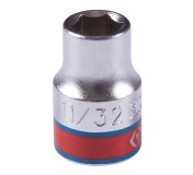 Головка торцевая стандартная шестигранная 3/8, 15/32, дюймовая KING TONY 333515S