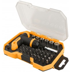 Набор вставок (бит) 1/4, PH, PZ, Hex, Torx, Slotted, 41 предмет TOLSEN TT20036