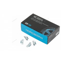 Грузики балансировочные для стальных дисков Fe 30 г, 100 шт. NORDBERG WC30SF4