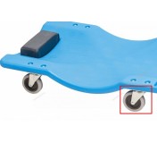 Колесо для лежака N30C5, комплект 6 шт. NORDBERG N30C5#WHEEL#6