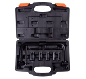 Рассухариватель клапанов универсальный, струбцина, кейс, 10 предметов AFFIX AF10310006C