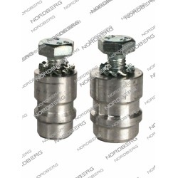 Переходник фиксации шлангов 1/4" port taps (комплект 2 шт.) NORDBERG 000010506
