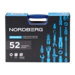 Набор инструментов, 52 предмета NORDBERG 2296052C