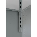 Набор для крепления стоек к верстаку серый 7012 /OPTIMAL-/ NWS12