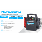 Пусковое портативное устройство 12/24 В, 2*22 А·ч NORDBERG WSA35