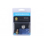 Муфта быстросъемная R134a низкое давление, синяя NORDBERG NFA8L