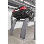 Трапы заездные (опция) 2 шт., двусоставные для низкорамных авто (4445J, 4450), серого цвета NORDBERG 01-00017278