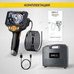 Видеоэндоскоп промышленный, 4.3, 1Мп, 1280x720, 1м, 3.9 мм сменный зонд iCartool IC-V112C