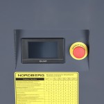 Компрессор винтовой, 15 кВт, 10 бар, 2150 л/мин, ресивер 410 л, с частотным преобраз., осушитель NORDBERG NCF20RD