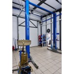 Установка для сбора масла пневматическая, 65 л (синяя) NORDBERG 2379B
