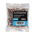 Ниппель-золотник для вентилей, 100 шт. NORDBERG C1SR