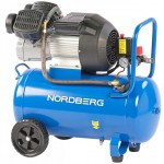 Компрессор поршневой V-образный 220В, ресив. 50л, 360л/мин NORDBERG NCE50/360V