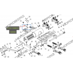 Пружина педали плоская (правая) для 4639, 4639,5, 4639,5ID NORDBERG CT-D-1100013