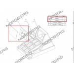 Клавиатура для 4523 NORDBERG 4523#M+P
