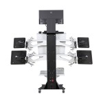Стенд сход-развал 3D настенный, без колонны NORDBERG C802-C_серый C802-C (7015)
