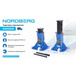 Подставка страховочная c колесами для перемещения, 22 т (комплект 2 шт.) NORDBERG N3022W