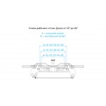 Станок шиномонтажный автомат, двухскоростной, 380 В, синий NORDBERG 4641N