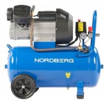Компрессор поршневой V-образный 220В, ресив. 50л, 360л/мин NORDBERG NCE50/360V