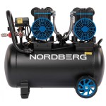 Компрессор безмасляный 220В, ресив. 50л, 500 л/мин NORDBERG NCEO50/500