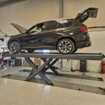 Подъемник ножничный для сход-развала 5,5 т, 380 В, 2 уровня, серый NORDBERG N635-5,5G_380_H