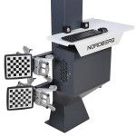 Стенд сход-развал 3D модель четырехкамерный NORDBERG C804_серый C804 (7015)